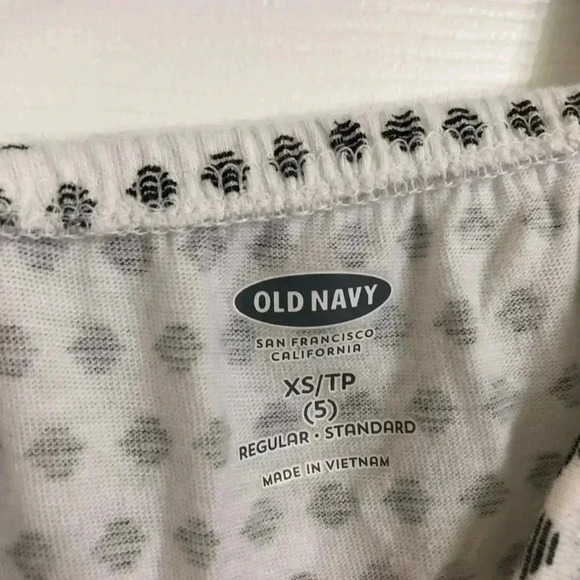 Old Navy White & Black Girls Sundress  Size 5T - Picture 8 of 14